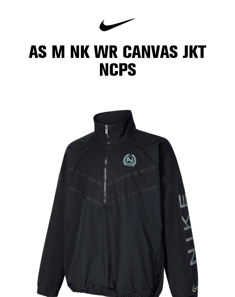 耐克FZ4727黑/灰】NIKE耐克2024男子AS M NK WR CANVAS JKT NCPS