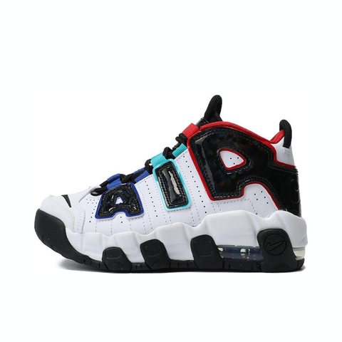 NIKE耐克2024男中童NIKE AIR MORE UPTEMPO CL (PS)篮球鞋FV0836-100