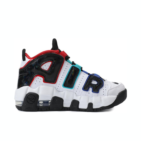 NIKE耐克2024男中童NIKE AIR MORE UPTEMPO CL (PS)篮球鞋FV0836-100