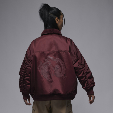 NIKE耐克2024女子AS W J RENEGADE JKT CNY GCEL针织外套FZ6449-619