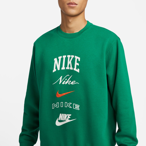 NIKE耐克2024男子AS M NK CLUB BB CREW STACK GX针织套头衫FN2611-365