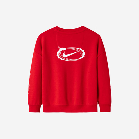 NIKE耐克2024中童套头无帽卫衣针织套头衫NY2412115PS-002