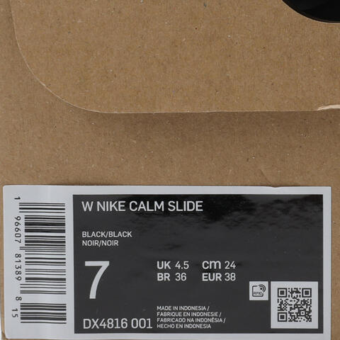 NIKE耐克2024女子W NIKE CALM SLIDE凉拖鞋DX4816-001