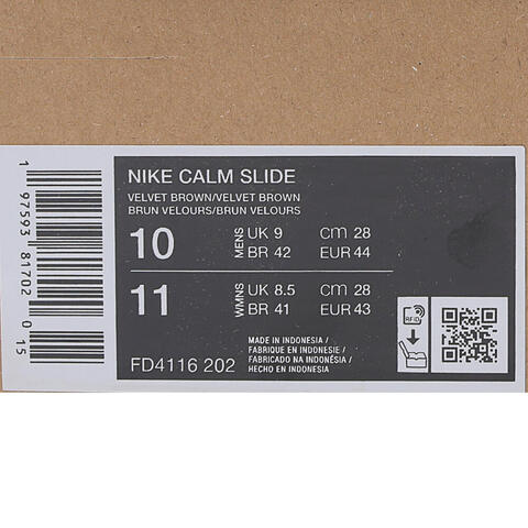 NIKE耐克2024男子NIKE CALM SLIDE凉鞋FD4116-202