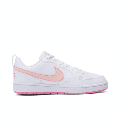 NIKE耐克2024男大童COURT BOROUGH LOW RECRAFT (GS)儿童复刻鞋DV5456-111