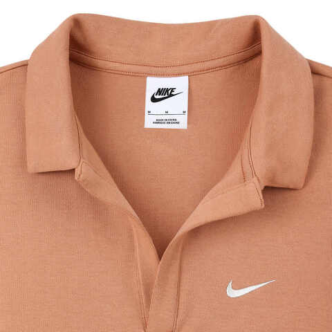 NIKE耐克2024女子AS W NSW ESSNTL SS POLO CRP TO有领短TDV7885-212