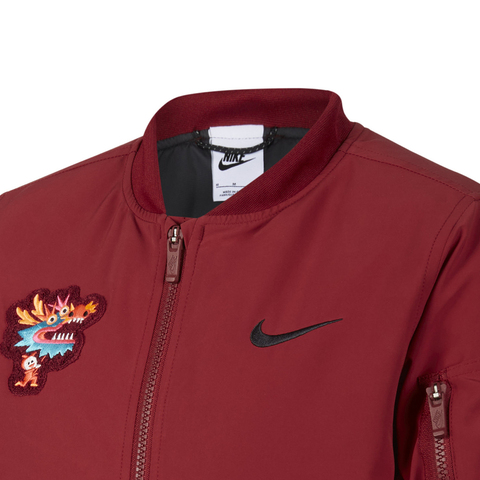 NIKE耐克2024儿童K NSW CNY VARSITY JKT GCEL梭织外套FZ6416-657