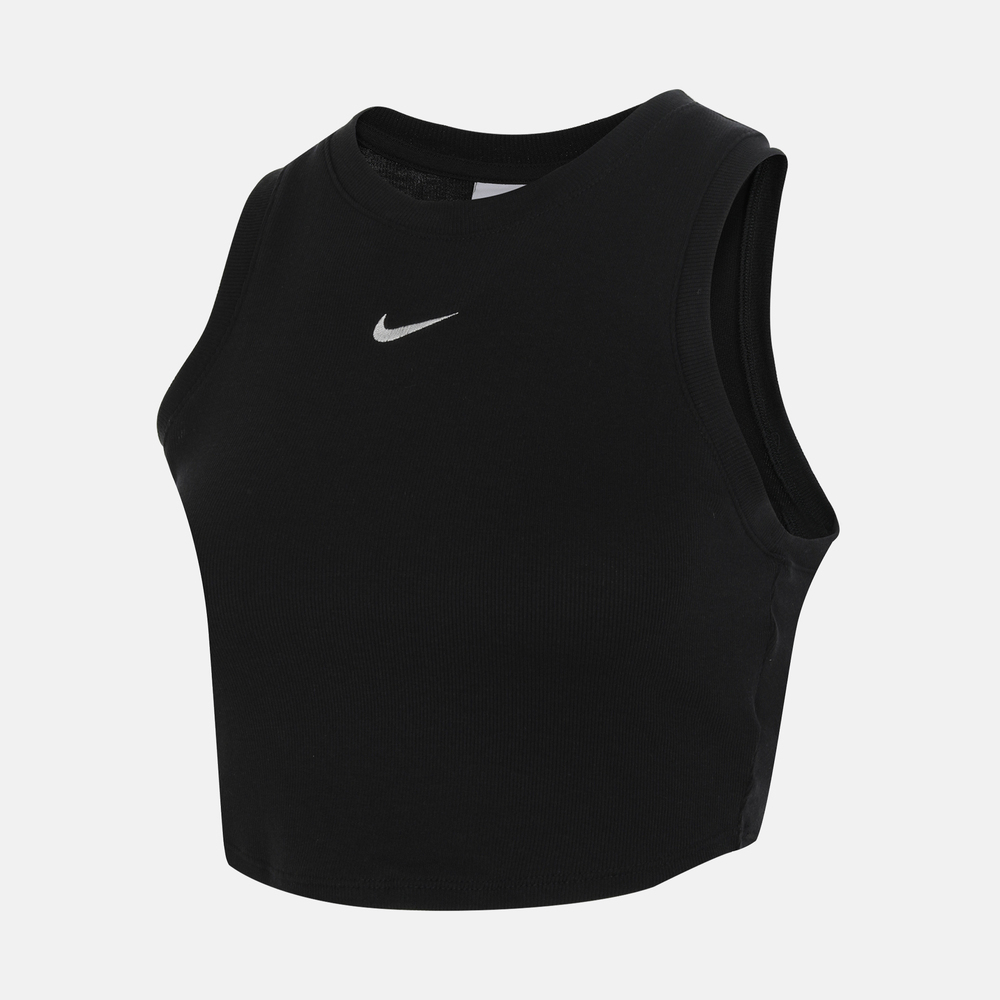 NIKE耐克2025女子W NSW ESSNTL RIB CRP TANK休闲背心FB8280-010