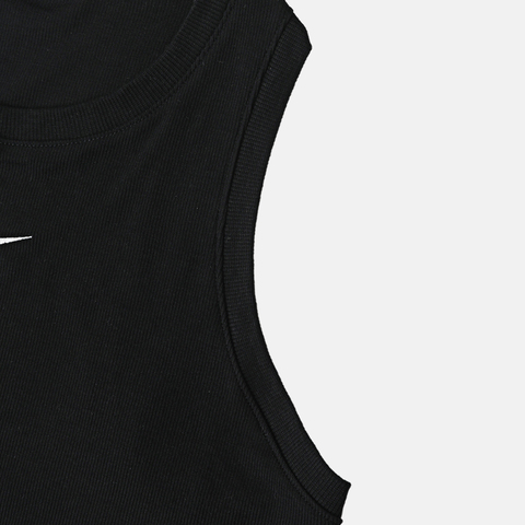 NIKE耐克2025女子W NSW ESSNTL RIB CRP TANK休闲背心FB8280-010