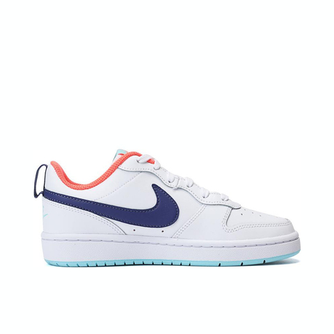 NIKE耐克2024男大童NIKE COURT BOROUGH LOW 2 (GS)儿童板鞋/复刻鞋BQ5448-112