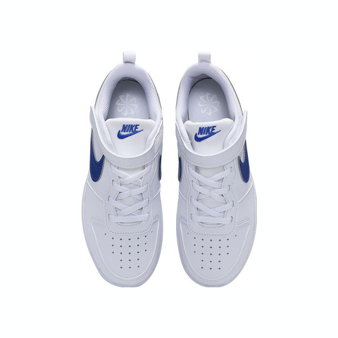 NIKE耐克2024男中童COURT BOROUGH LOW RECRAFT (PS)儿童复刻鞋DV5457-110