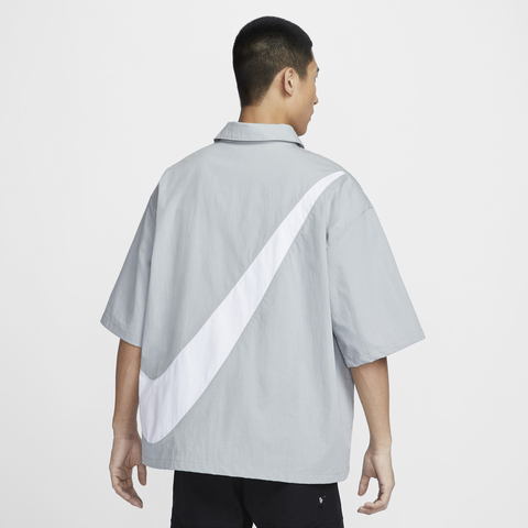 NIKE耐克2024男子AS M NK SWOOSH SS OVERSHIRT短袖衬衣FN3250-012