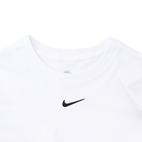 NIKE耐克2024女大童G NSW TEE ESSNTL BF无领短TDA6918-100