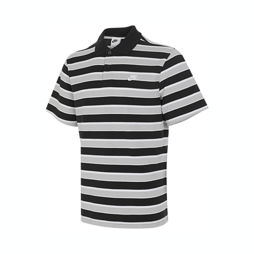 NIKE耐克2024男子AS M NK CLUB STRIPE POLO有领短TFN3897-010