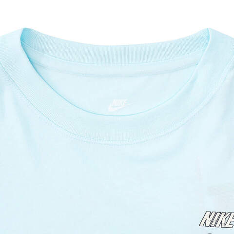 NIKE耐克2024女大童G NSW TEE OC KC2无领短TFV5495-474