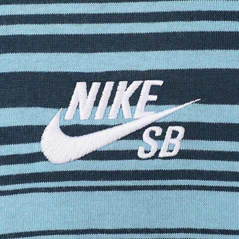 NIKE耐克2024男子AS U NK SB TEE M90 STRIPE SP24无领短TFQ3712-464