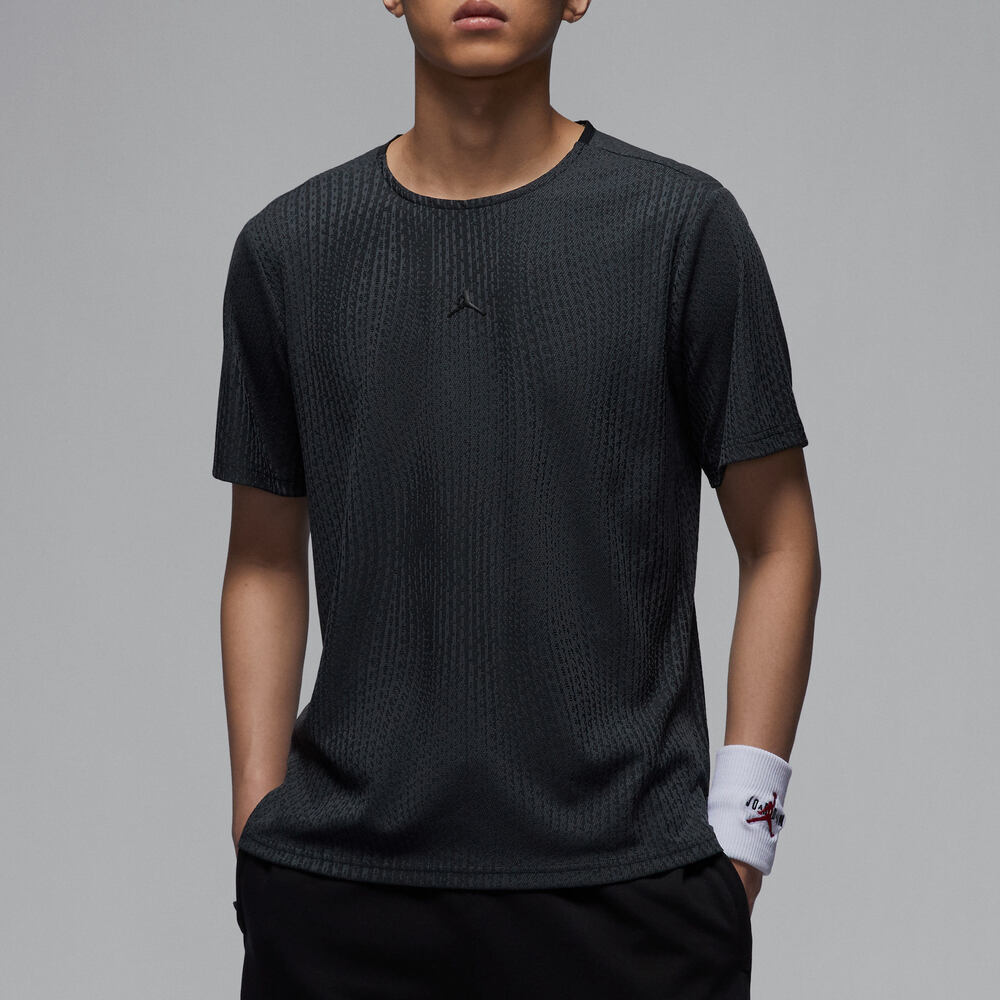 NIKE耐克2025男子AS M J DF ADV SPRT STMT SS TOP针织无领短TFN5865-022