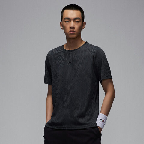 NIKE耐克2025男子AS M J DF ADV SPRT STMT SS TOP针织无领短TFN5865-022