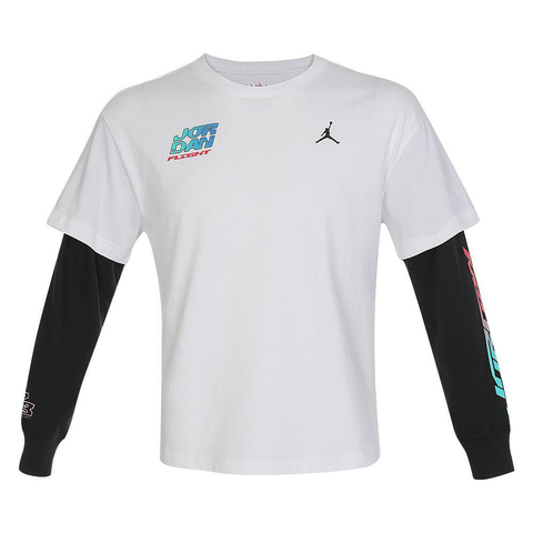 NIKE耐克2024男大童长袖T恤JD2432075GS-001