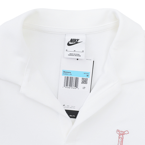 NIKE耐克2024女子AS W NSW SS POLO TOP OPP1有领短THJ6852-100