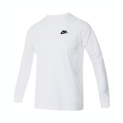 NIKE耐克2024大童K NSW LS TEE EMB FUTURA LBR无领长TFZ4946-100