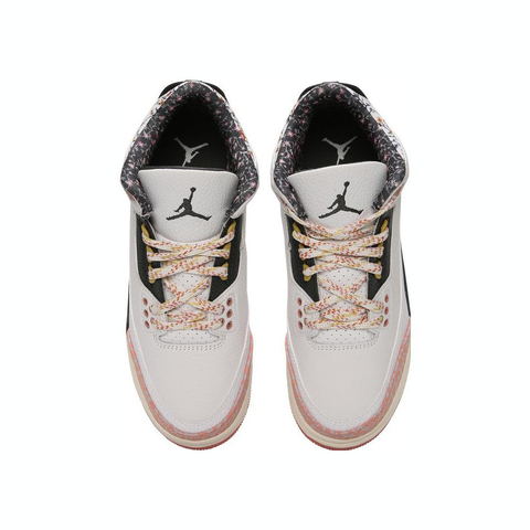 NIKE耐克2024女大童AIR JORDAN 3 RETRO GG乔丹篮球鞋441140-100