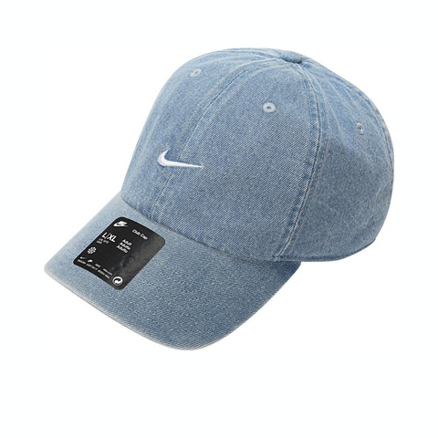 NIKE耐克2025中性U NK CLUB CAP U CB DENIM 24 L弯沿帽HF0383-429