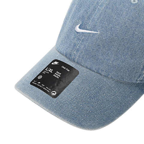 NIKE耐克2025中性U NK CLUB CAP U CB DENIM 24 L弯沿帽HF0383-429