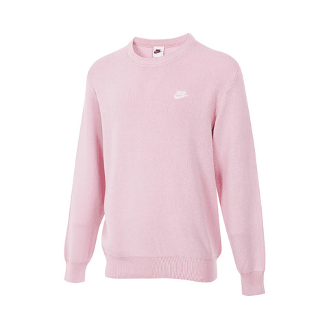 NIKE耐克2024男子AS M NK CLUB CREW SWEATER人造毛绒套头衫FQ2913-663