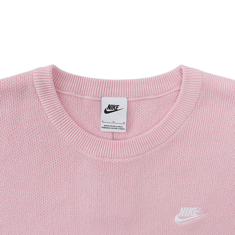 NIKE耐克2024男子AS M NK CLUB CREW SWEATER人造毛绒套头衫FQ2913-663