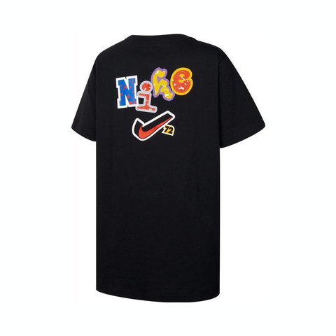 NIKE耐克2024大童K NSW TEE CREATE 2.1 VARZITY无领短TFZ5169-010