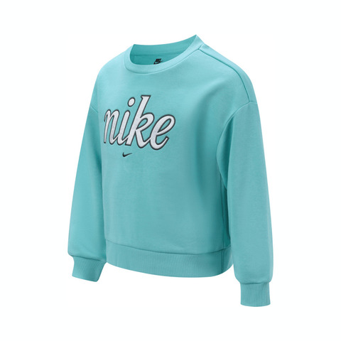NIKE耐克2024女中童套头无帽卫衣针织套头衫NY2432180PS-002