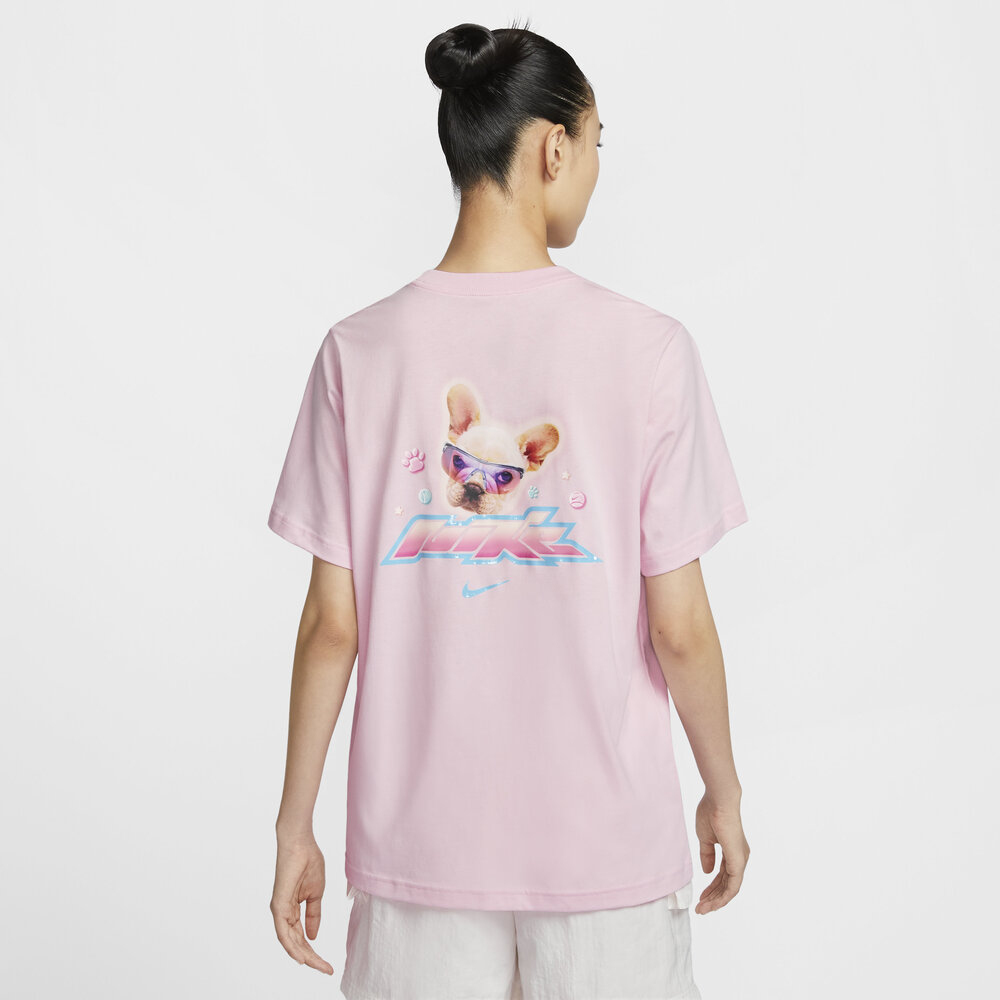 NIKE耐克2024女子AS W NSW SS TEE ESSNTL GCEL无领短THM4625-663