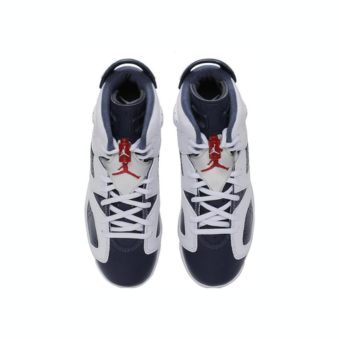 NIKE耐克2024男大童AIR JORDAN 6 RETRO BG乔丹篮球鞋384665-164