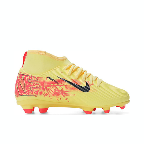 NIKE耐克2024大童JR SUPERFLY 10 CLUB KM FG/MG足球鞋HF6283-800