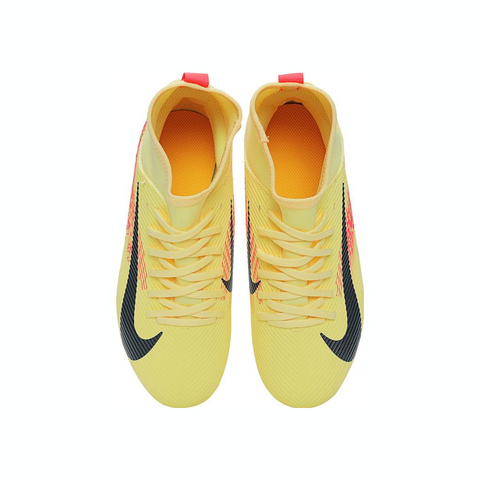 NIKE耐克2024大童JR SUPERFLY 10 CLUB KM FG/MG足球鞋HF6283-800