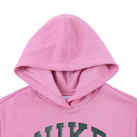 NIKE耐克2024女小童套头连帽卫衣针织连帽卫衣NY2442104PS-002