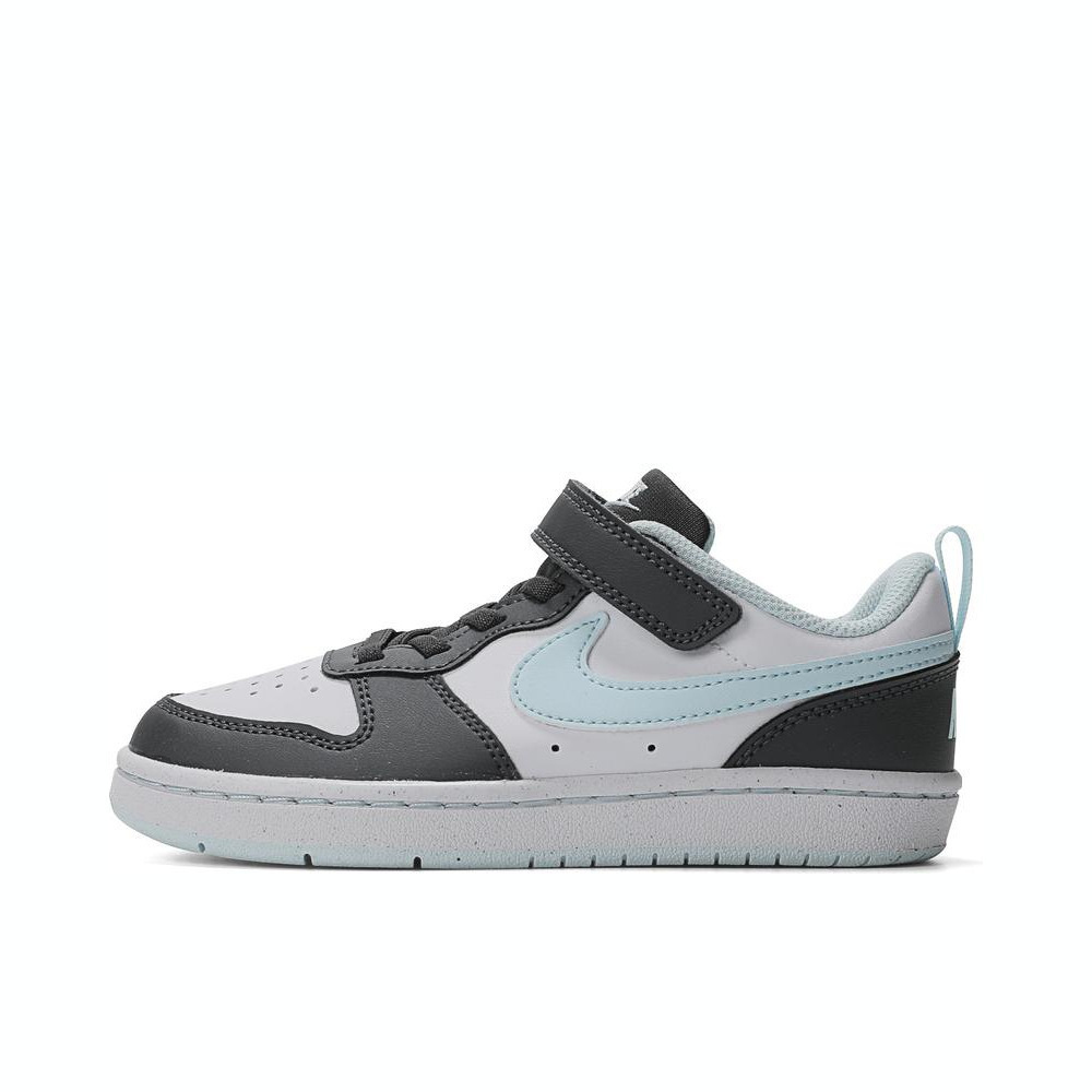 NIKE耐克2024男中童COURT BOROUGH LOW RECRAFT (PS)儿童复刻鞋HQ3261-060