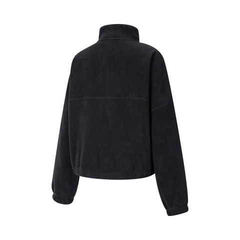 NIKE耐克2024女子AS W NK ONE TF HZ TOP POLAR人造毛绒套头衫FV7956-010