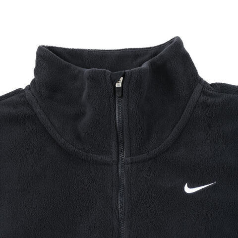 NIKE耐克2024女子AS W NK ONE TF HZ TOP POLAR人造毛绒套头衫FV7956-010