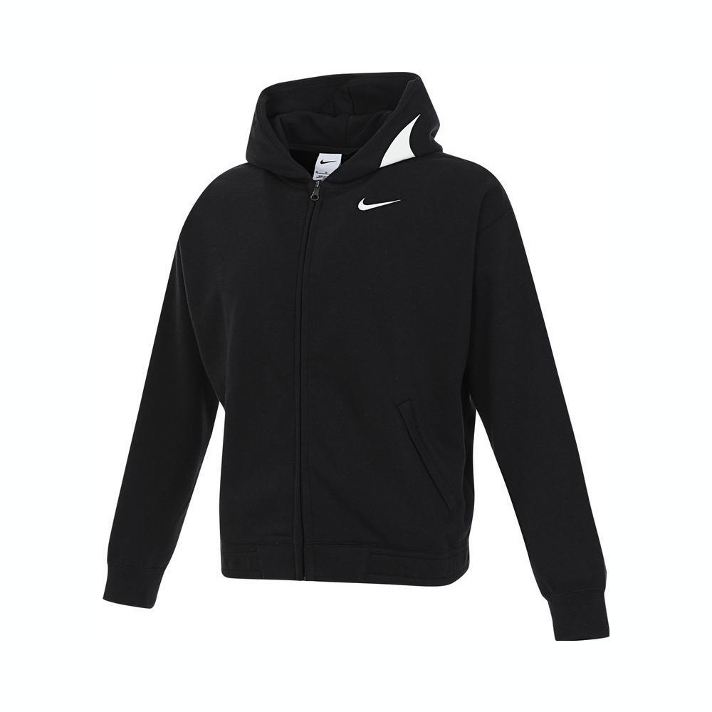 NIKE耐克2024男大童B NK FULL ZIP HOODIE GCEL人造毛绒外套HQ4886-010