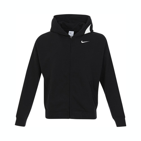 NIKE耐克2024男大童B NK FULL ZIP HOODIE GCEL人造毛绒外套HQ4886-010