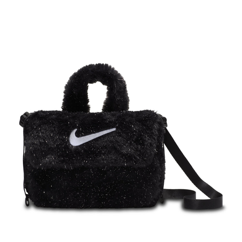 NIKE耐克2024女大童Y NK FX FUR CROSSBODY单肩包FZ1329-010