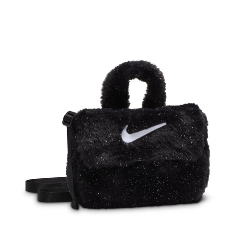 NIKE耐克2024女大童Y NK FX FUR CROSSBODY单肩包FZ1329-010