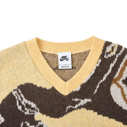 NIKE耐克2024中性AS U NK SB SL SWEATER VEST SNA人造毛绒马夹FV7392-202