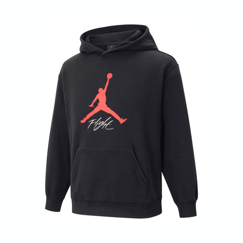 NIKE耐克2024大童套头连帽卫衣针织连帽卫衣JD2442200GS-002