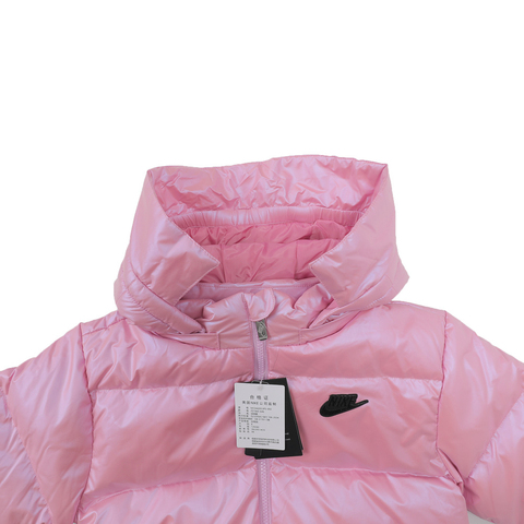 NIKE耐克2024女小童短款羽绒服薄羽绒服NY2442053PS-002
