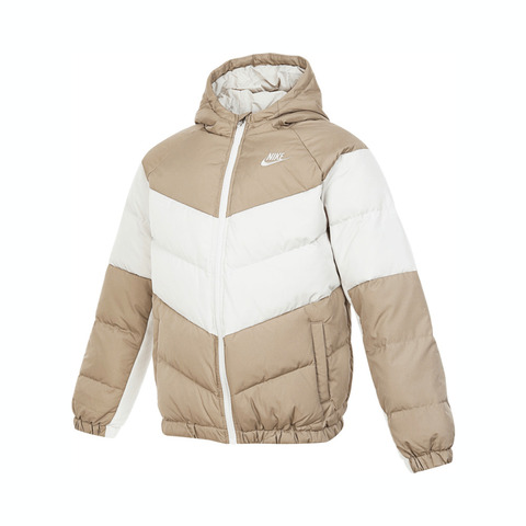 NIKE耐克2024大童短款羽绒服薄羽绒服NY2442286GS-005