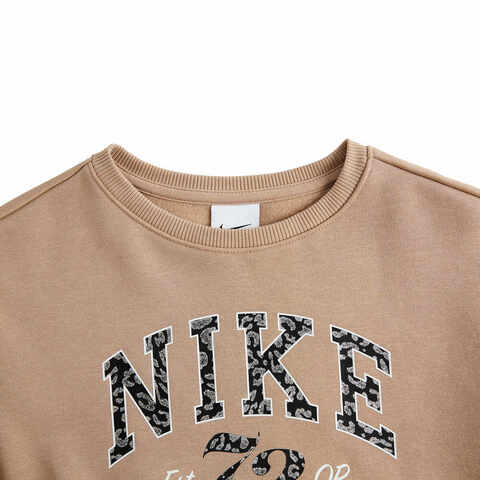 NIKE耐克2024女小童套头无帽卫衣针织无帽卫衣NY2442103PS-002