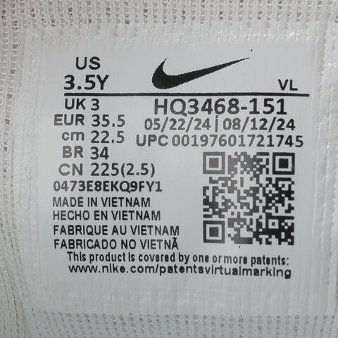 NIKE耐克2024大童AIR ZOOM PEGASUS 41 (GS)儿童运动鞋-复刻鞋HQ3468-151